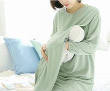 Lade das Bild in den Galerie-Viewer, Bamboo Nursing Dress for Breastfeeding / Bambus Stillkleidung
